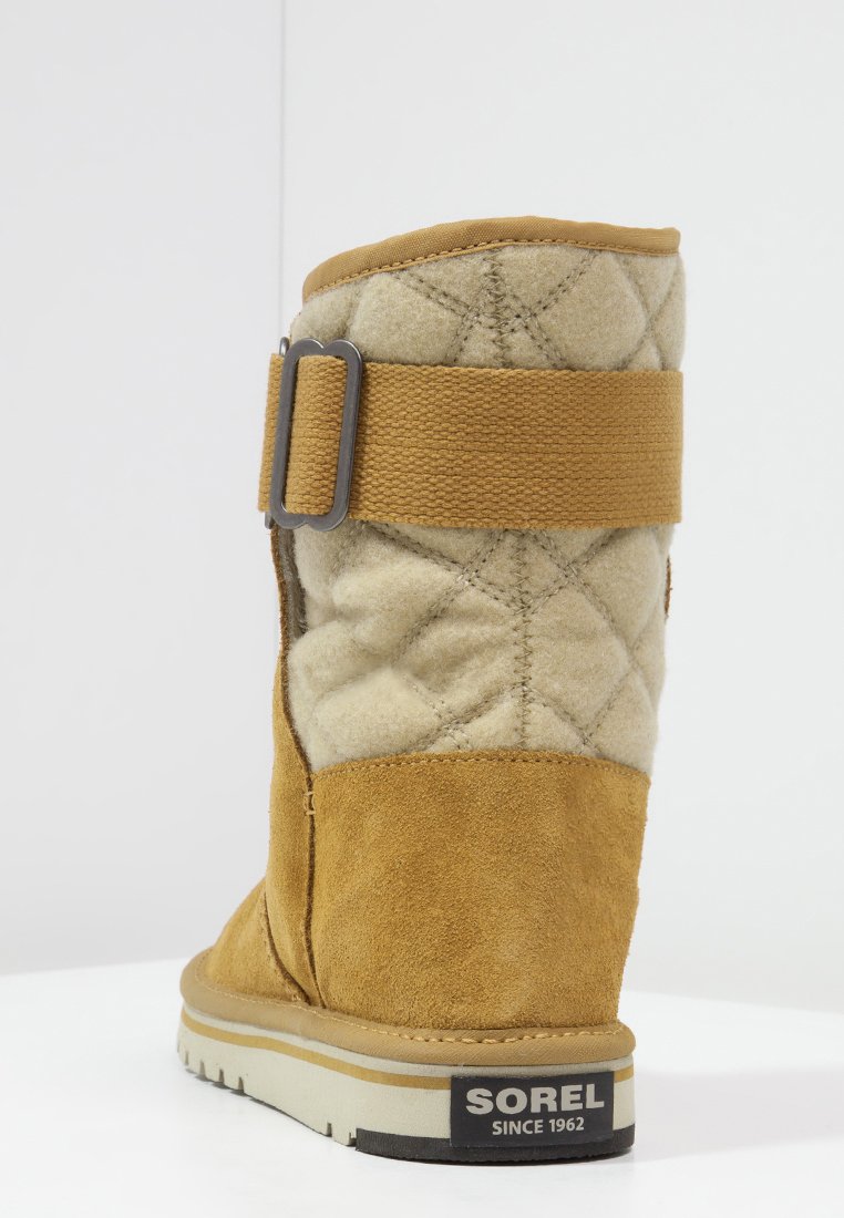 Damen Sneaker | Sorel NEWBIE Snowboot/Winterstiefel elk/british/cognac - PE19278 Damen Sneaker | Sorel NEWBIE Snowboot/Winterstiefel elk/british/cognac - PE19278