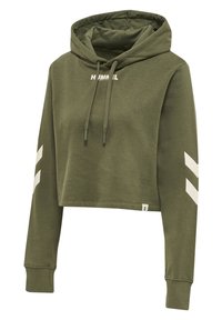 Hummel HMLLEGACY CROPPED  - Hoodie - beetle