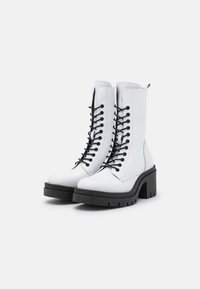 Zign Botines con plataforma - white