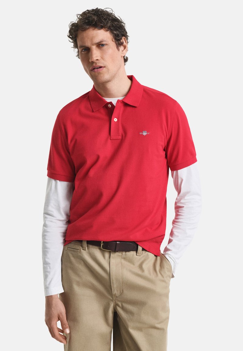 GANT REGULAR FIT - Poloshirt - ruby red