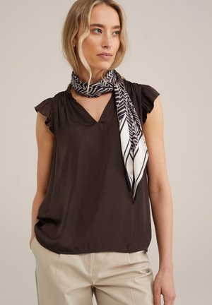 WE Fashion Bluse - brown