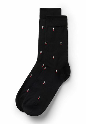 PETTERNED - Chaussettes - black