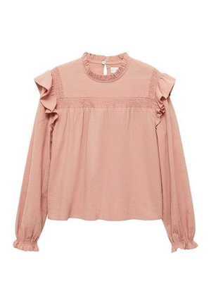 Blúzka - mottled light pink