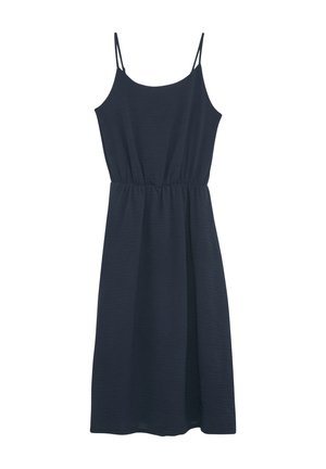 GEFÜTTERTES MIT SPAGHETTITRÄGERN - Robe de jour - navy