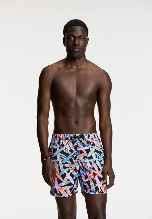 Badeshorts - multicolour fish