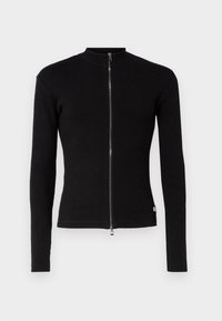 ZIPPED TURTLENECK UNISEX - Jaka ar rāvējslēdzēju - black