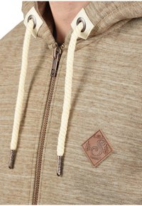 Solid SDCRAIG - Sweat zippé - dune