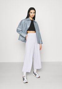 VILA VIFELIA CROPPED TANK TOP 2PACK - Top - lavender/black