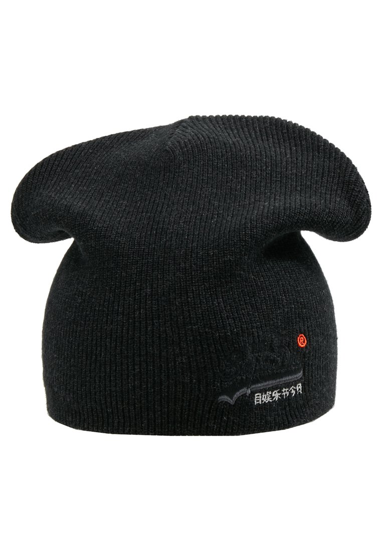 Superdry ORANGE LABEL - Beanie - black 