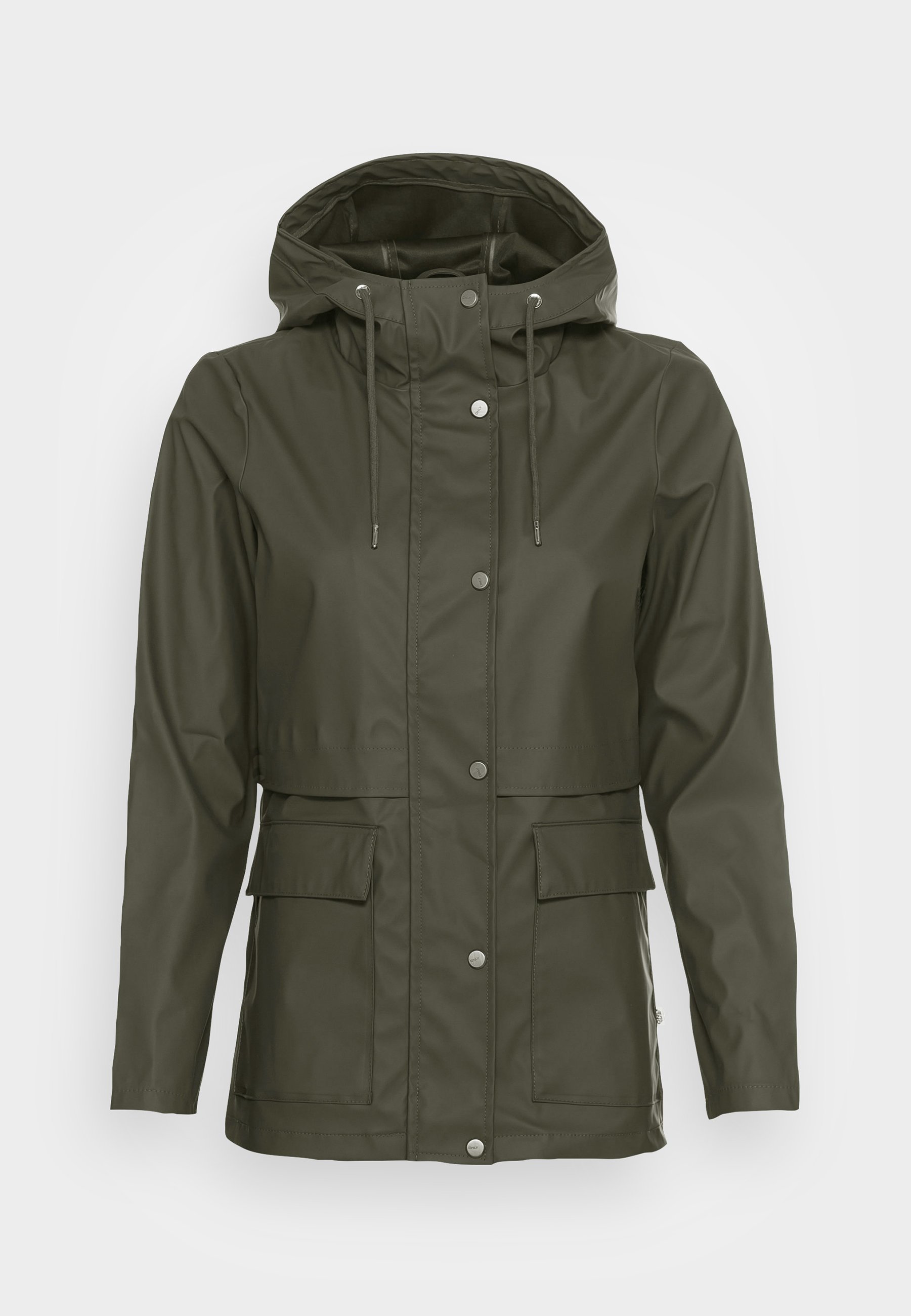 Petite ONLTRAIN SHORT RAINCOAT - Parka 