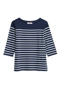 SAILOR THREE QUARTER SLEEVE - Top dugih rukava - falmouth breton maritime chalk