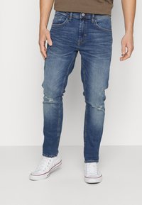Blend JET - Calças de ganga justas - denim middle blue