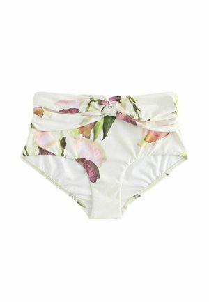 TALL FIT  - Slip bikini - cream purple tulip floral
