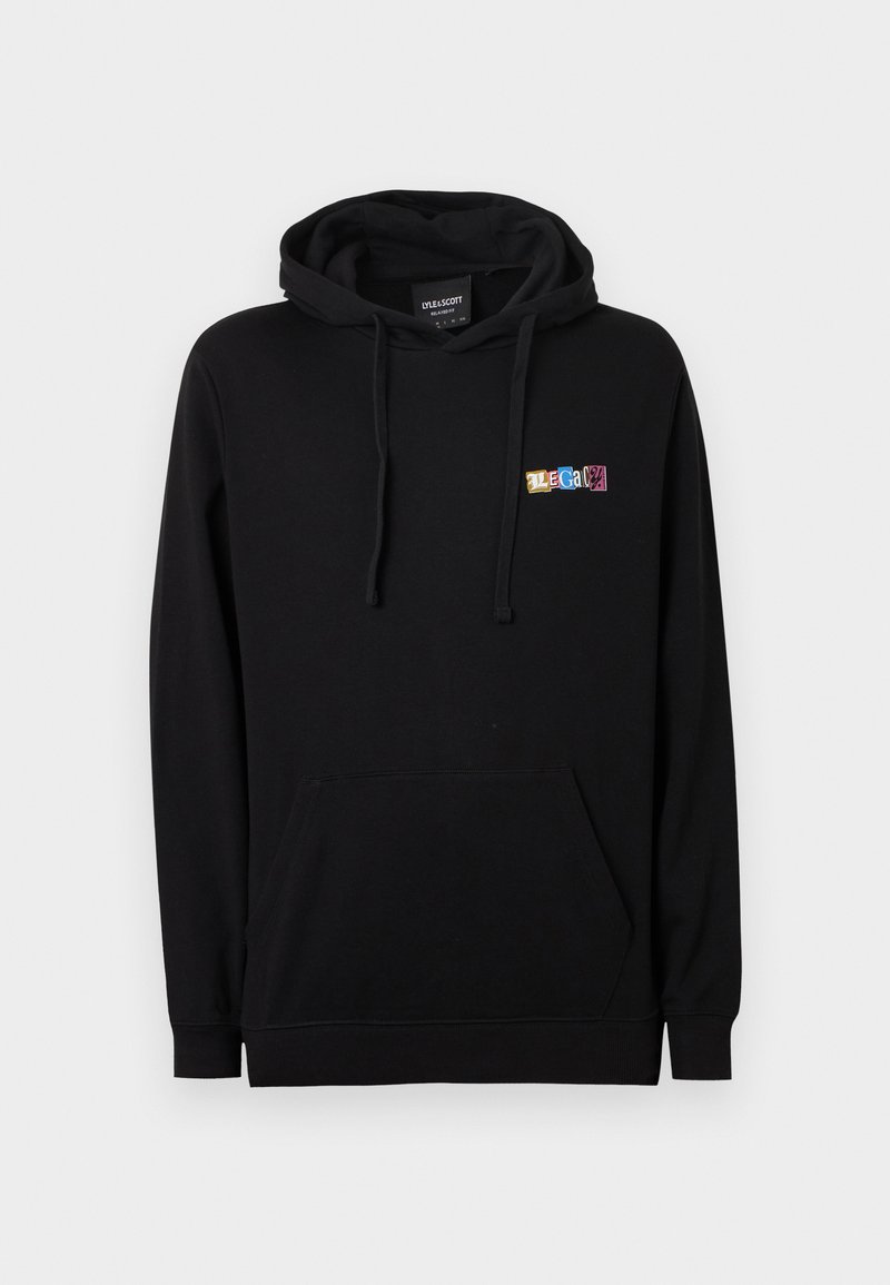 Lyle & Scott Hoodie zwart