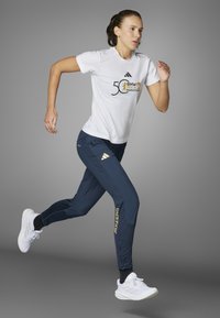 adidas Performance BER LOGO  - T-shirts print - white