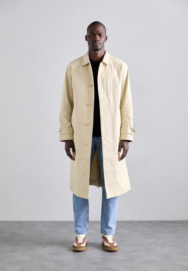 NN.07 - GIBSON COAT  - Gabardina - ecru, Ampliar