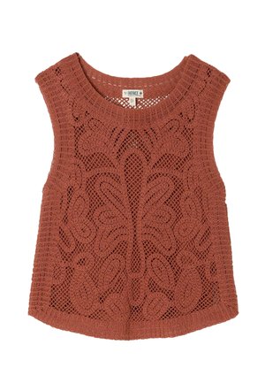 FatFace, REGULAR FIT - PALM PATTERN TANK  . - Topp - rust brown
