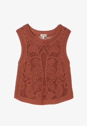 FatFace, REGULAR FIT - PALM PATTERN TANK . - Topp - rust brown