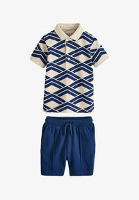 Wybrany, blue abstract print