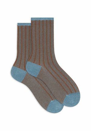 EINFARBIGE  - Calze - brown