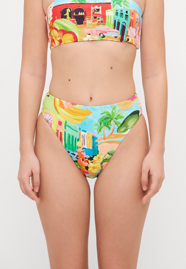 CUBA HIGH RISE - Bikini-Hose - turquoise