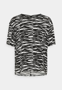Calvin Klein Blusa - black/ecru