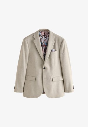 Next, SLIM FIT, beżowy