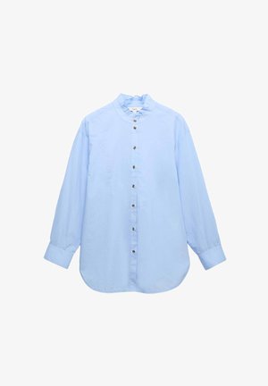 Marks & Spencer, Button-down blouse - pale blue