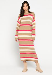 LolaLiza STRIPED - Sarafanas - caramel