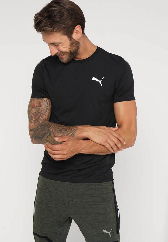 ACTIVE TEE - T-Shirt basic - black