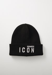 BEANIE - Čiapka - nero/bianco