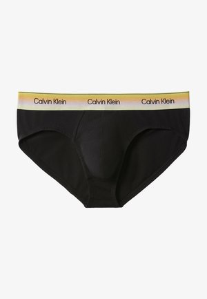 Calvin Klein Underwear, HIP BRIEF PRIDE COTTON - Slip - black