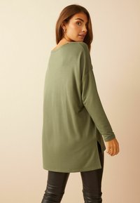 Friends Like These V NECK - Hosszú ujjú felső - khaki green
