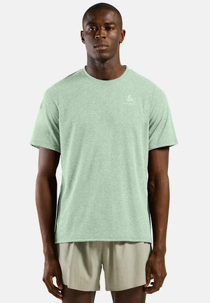 CREW NECK ACTIVE COOL - Sport T-shirt - ambrosia melange
