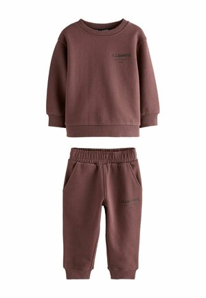 SET - Tepláková súprava - dark red