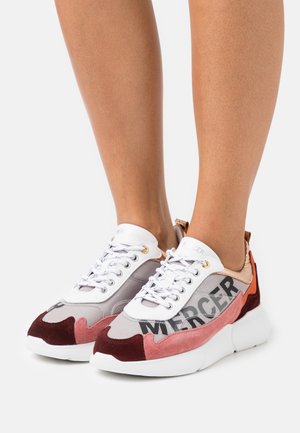 W3RD - Tenisky - white/orange/pink/burgundy