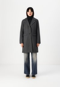 ONLY ONLBLAKE FITTED COAT  - Klassisk kåpe / frakk - dark grey