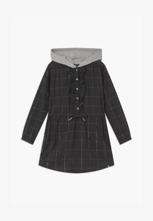 HOOD - Shirt dress - gris anthracite