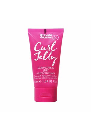 UMBERTO GIANNINI CURL JELLY SCRUNCHING JELLY MINI 50ML. - Hair styling - pink