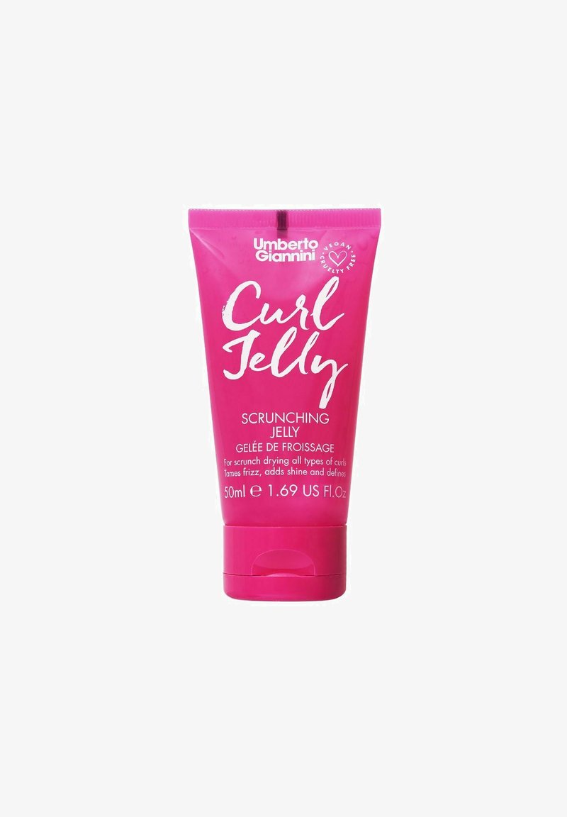Umberto Giannini - UMBERTO GIANNINI CURL JELLY SCRUNCHING JELLY MINI 50ML. - Stylingproduct - pink, Vergroten