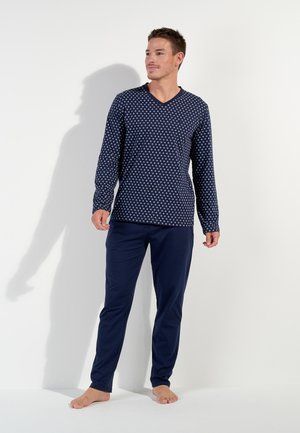 SALVADOR SET - Nachtwäsche Set - navy print