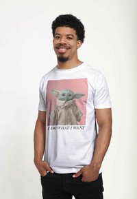 Henry Tiger STAR WARS: THE MANDALORIAN - SASSY BABY - T-shirt z nadrukiem