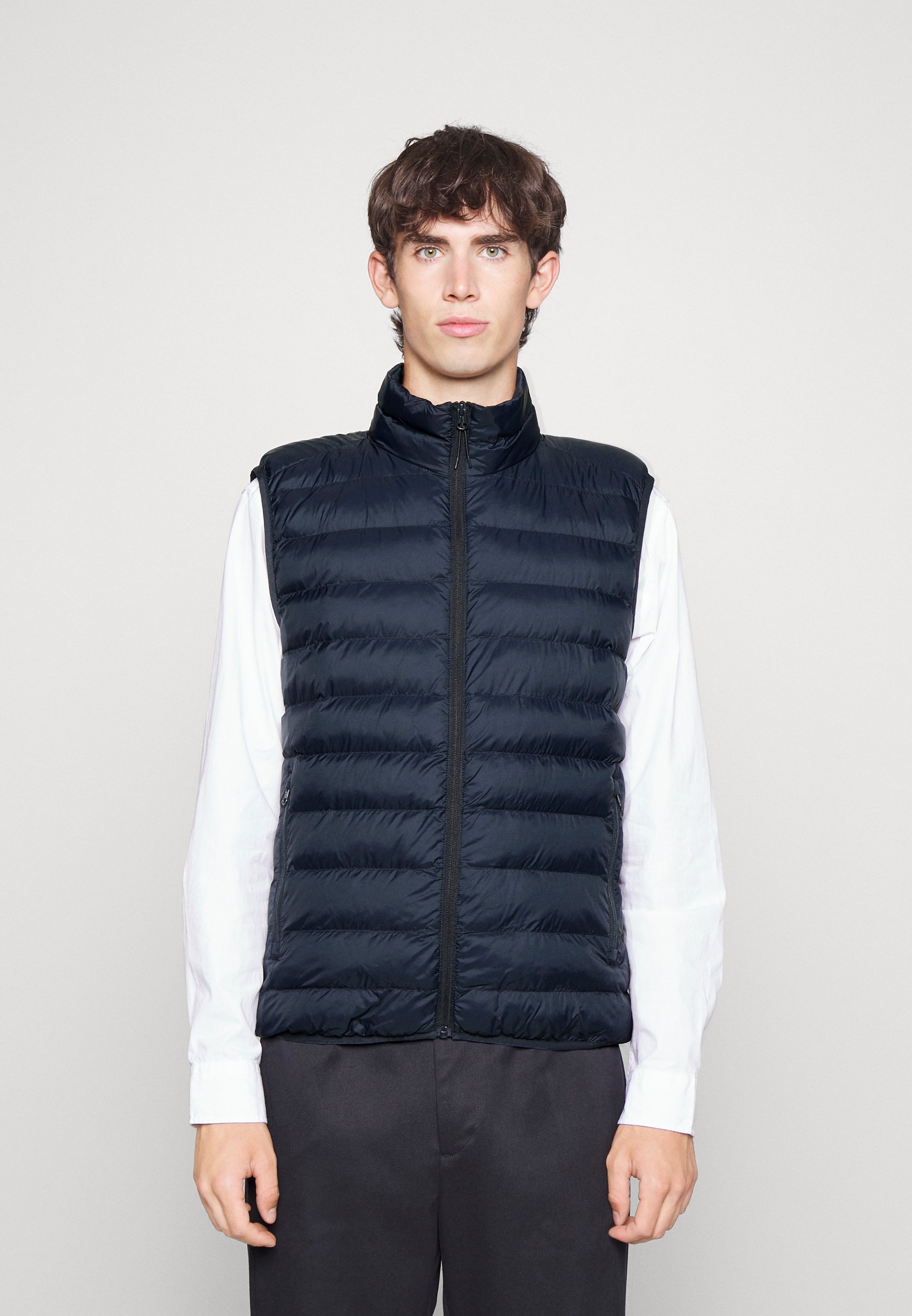 Navy vest