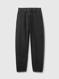 LONG TAPER CARTELLI - Baggy Jeans - black