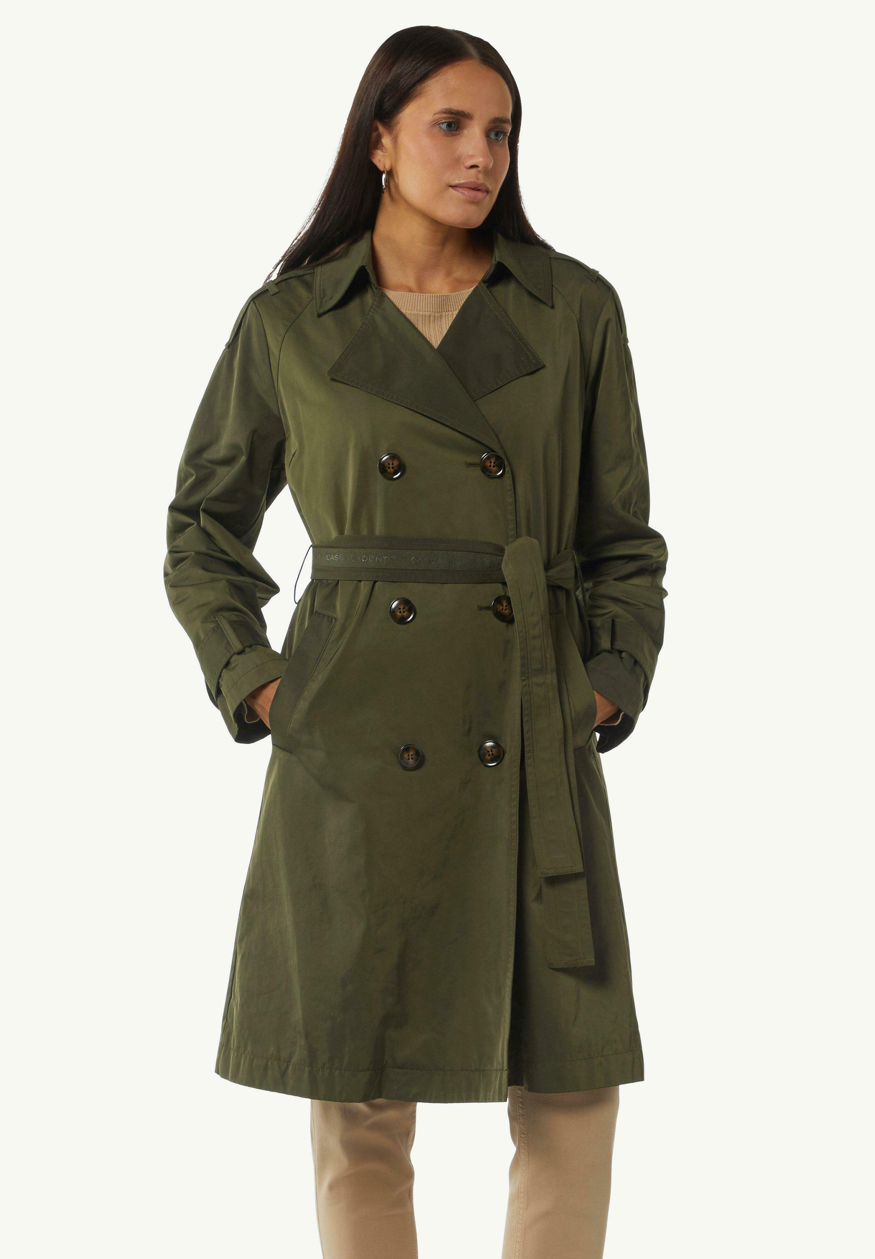 necessary or unnecessary T-COAT 【OLIVE】 Olive Dusk Trench Coat
