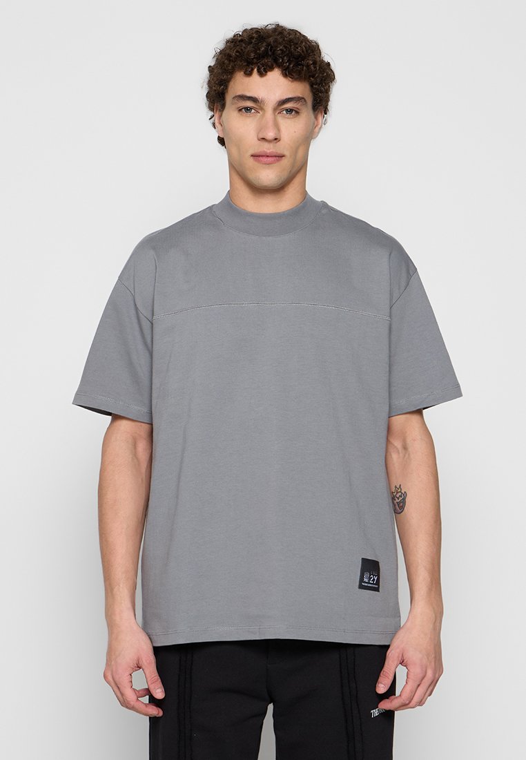 2Y Premium T-shirt basic grijs