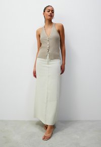 Next REGULAR FIT - Vest - sage green