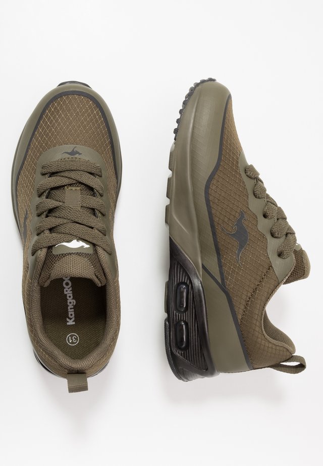 KX-3500 - Sneakers laag - olive/jet black