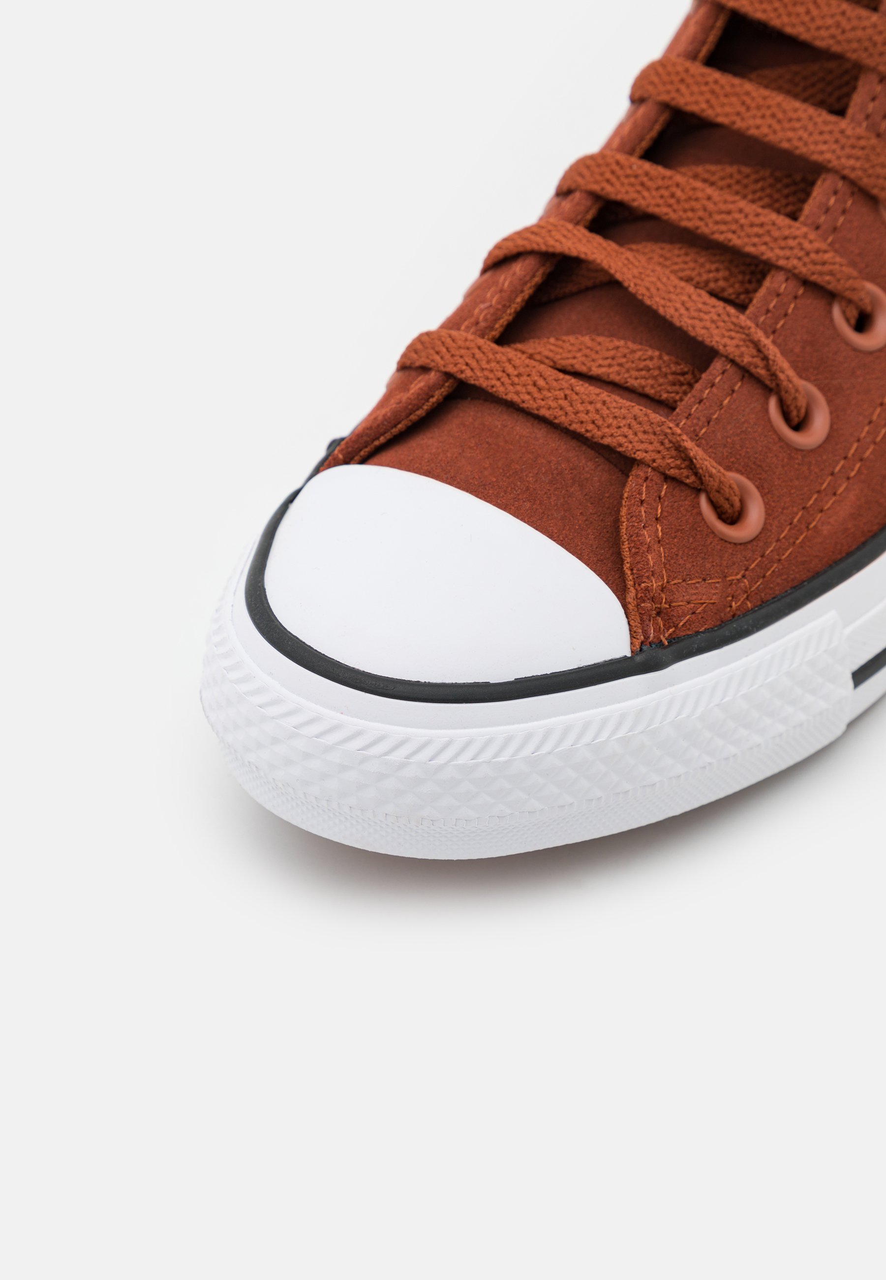 Converse CHUCK TAYLOR ALL STAR UNISEX - Sneakers hoog - cedar  bark/black/white/Donkerrood - Zalando.nl