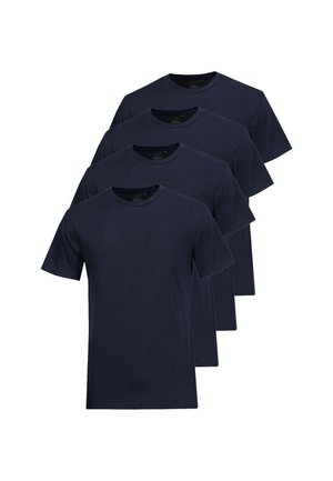 4-ER-PACK UNISEX - T-Shirt basic - marine